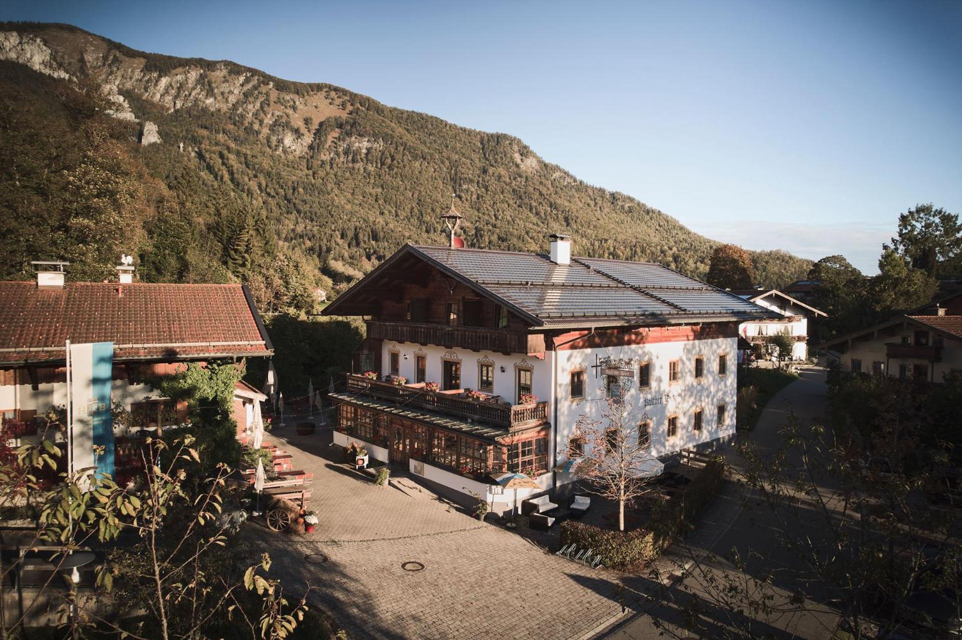 Rait'Ner Wirt Hotel Schleching Bagian luar foto