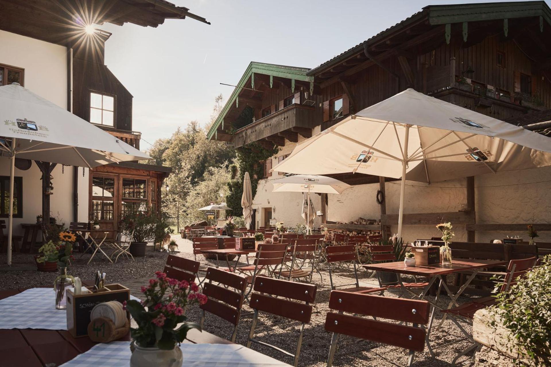 Rait'Ner Wirt Hotel Schleching Bagian luar foto